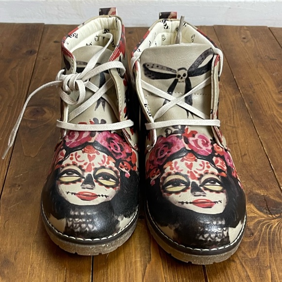 Goby enchantment of makeup ankle boots size 38, 7.5 - Picture 3 of 9